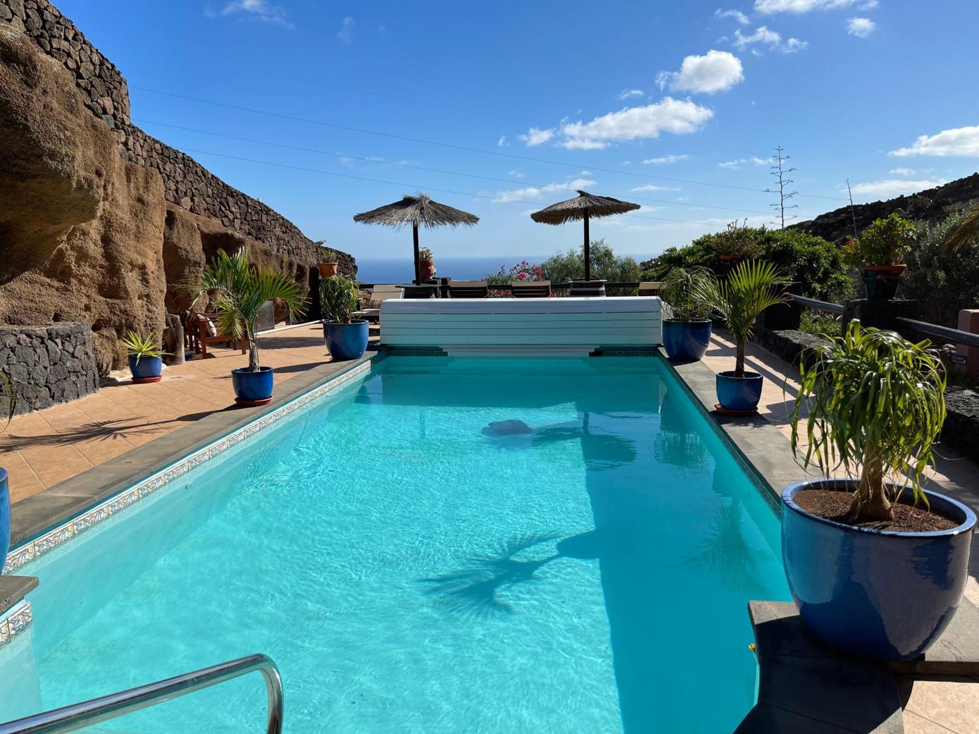 Castillo Lanzarote Villa Sophie - Luxury Villa -Sleep In A Volcanic Cave With Heated Pool Tias Bagian luar foto