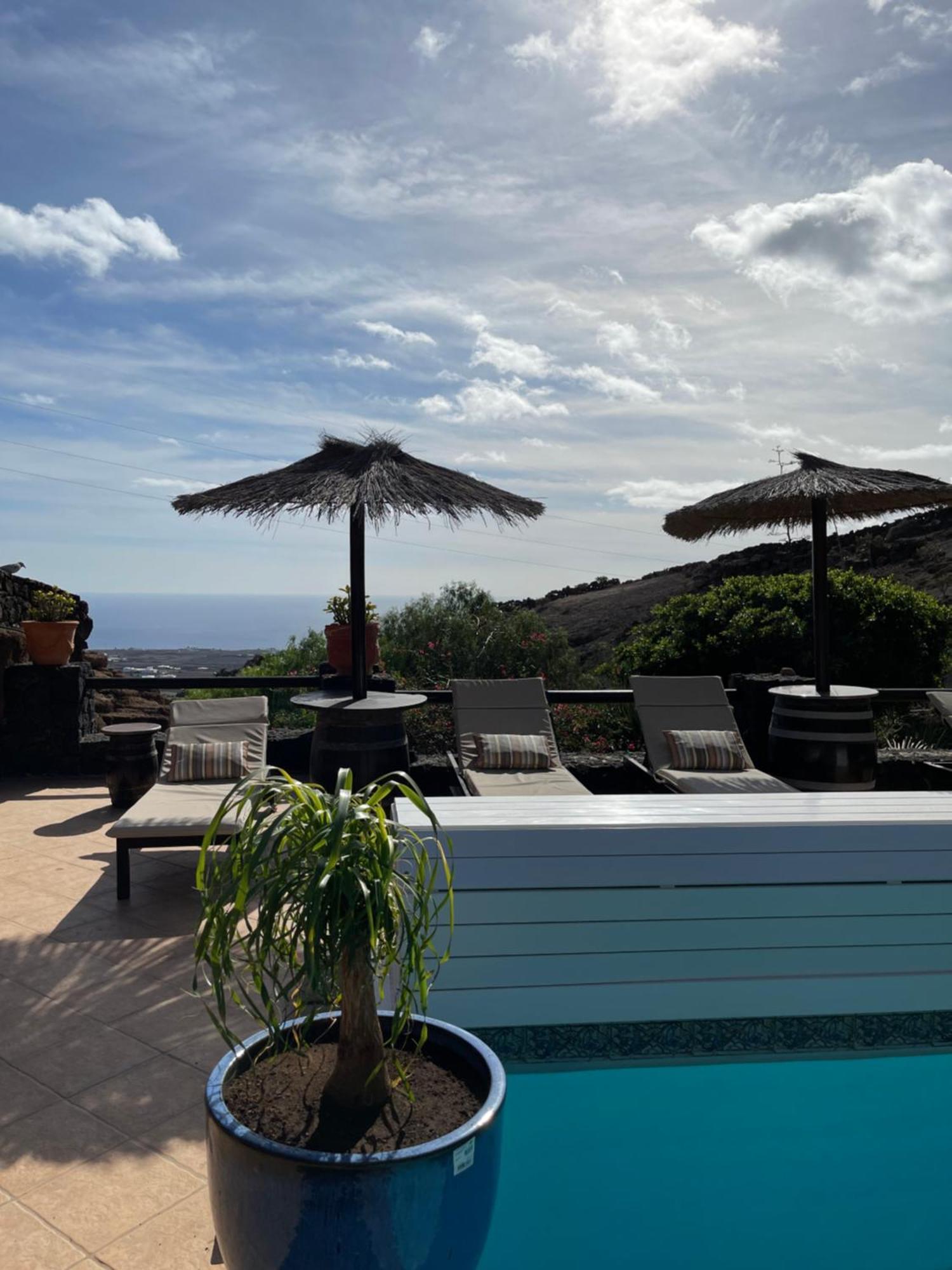 Castillo Lanzarote Villa Sophie - Luxury Villa -Sleep In A Volcanic Cave With Heated Pool Tias Bagian luar foto